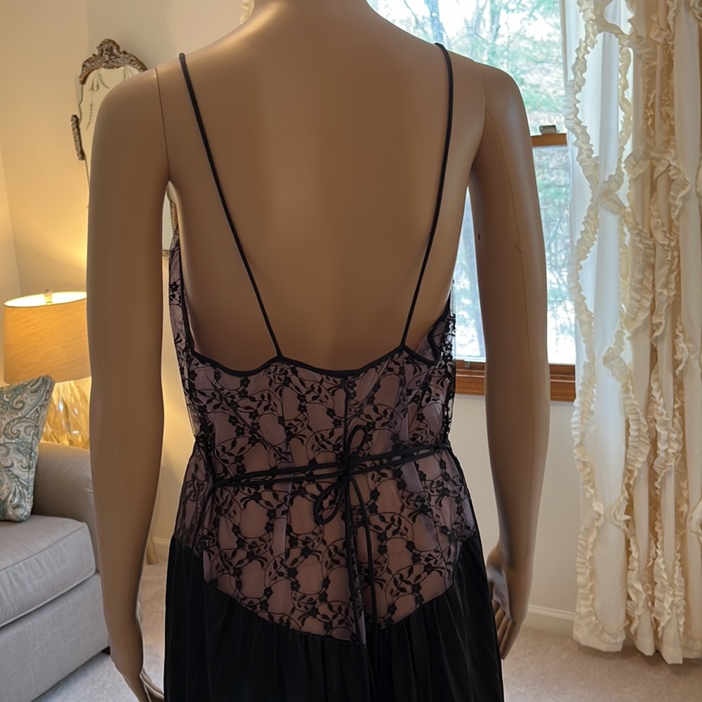Fabulous Vintage Jenelle of California Lingerie Set, Gown/Jacket with Feathers L - Picture 9 of 12